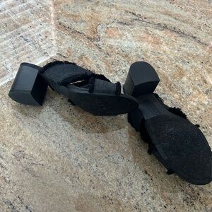 Esprit denim sandals size 7